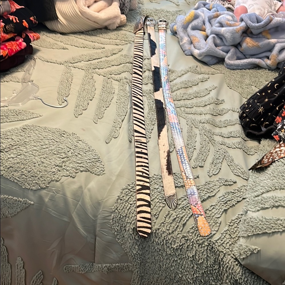 Harley-Davidson Zebra and Silver Belt - Picture 3 of 4